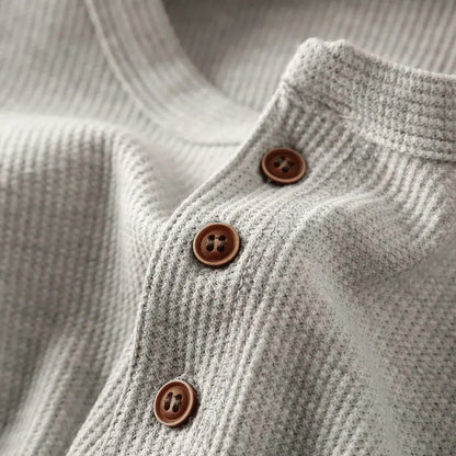 Heritage | Men's Ultra-Soft Cotton Henley Top