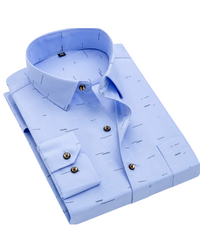 Bleu clair à carreaux