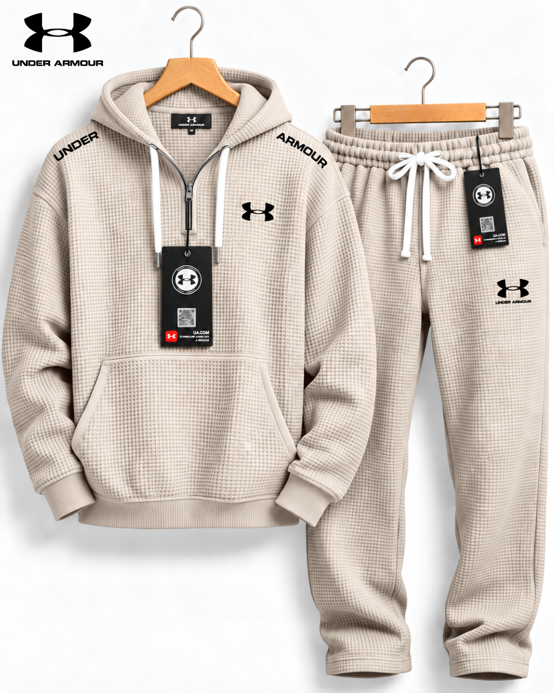 Waffle-Knit Comfort Set