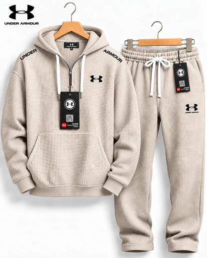 Waffle-Knit Comfort Set