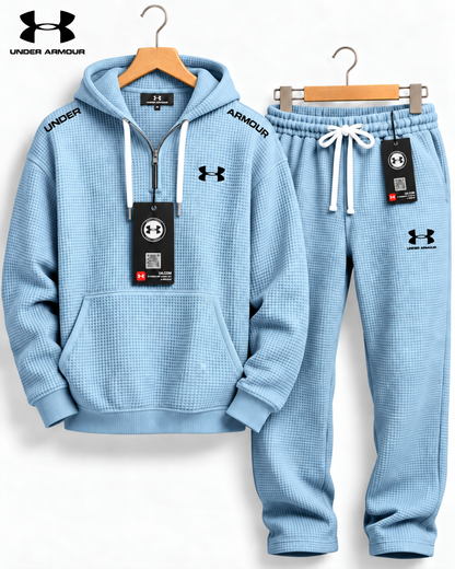 Waffle-Knit Comfort Set