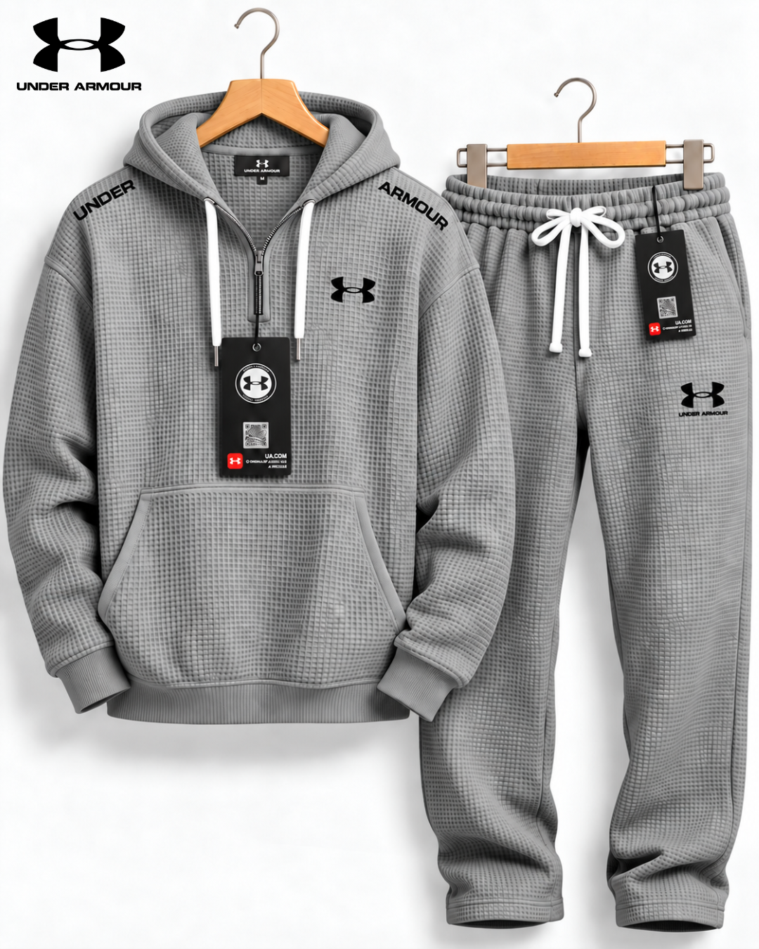 Waffle-Knit Comfort Set