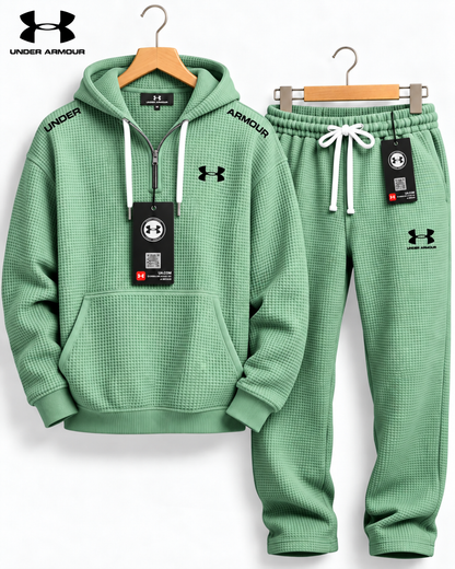 Waffle-Knit Comfort Set