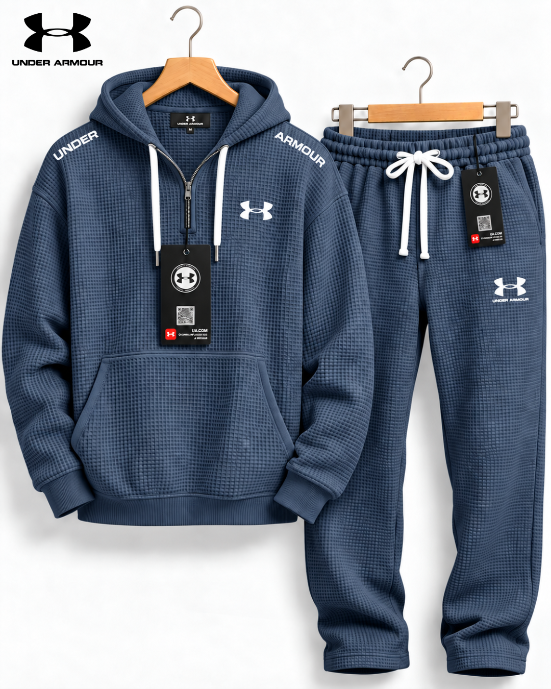Waffle-Knit Comfort Set