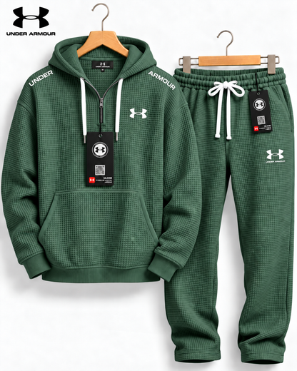 Waffle-Knit Comfort Set