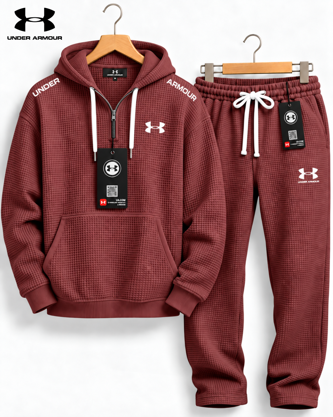 Waffle-Knit Comfort Set