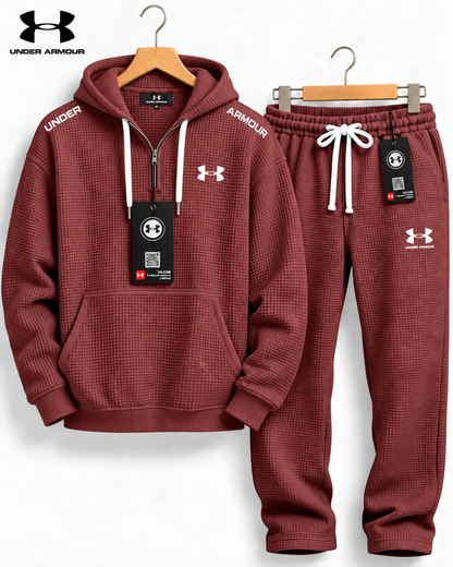 Waffle-Knit Comfort Set