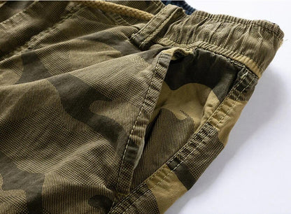 Men's Camouflage Utility Cargo Shorts