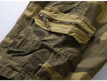 Men's Camouflage Utility Cargo Shorts