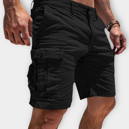 John | Men's Cargo Shorts with Side Pockets