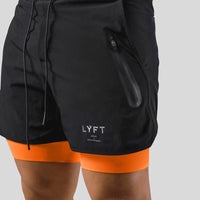 Black/Orange