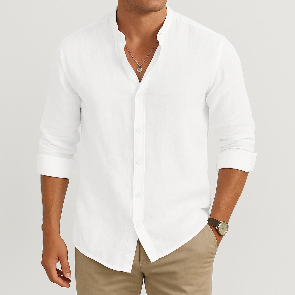 Lario | Men's Casual Linen Shirt for Comfortable Summer Wear