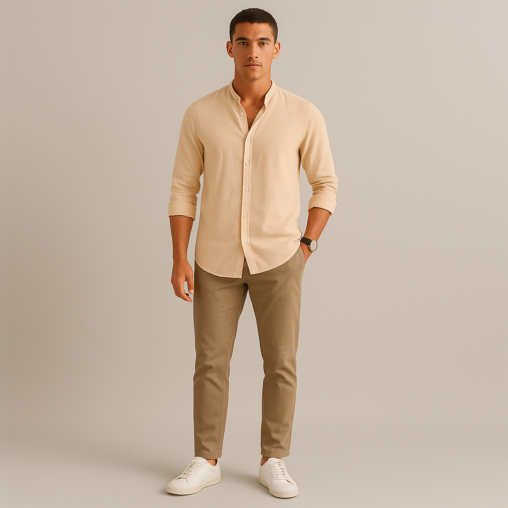 Lario | Men's Casual Linen Shirt for Comfortable Summer Wear