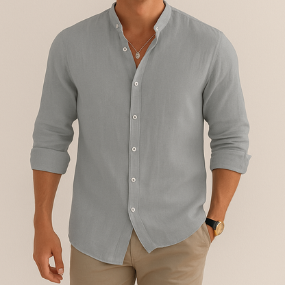 Lario | Men's Casual Linen Shirt for Comfortable Summer Wear