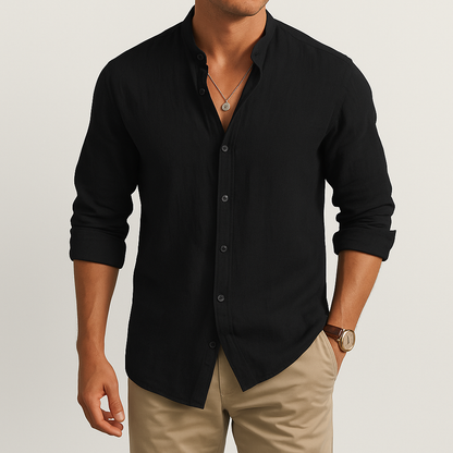 Lario | Men's Casual Linen Shirt for Comfortable Summer Wear