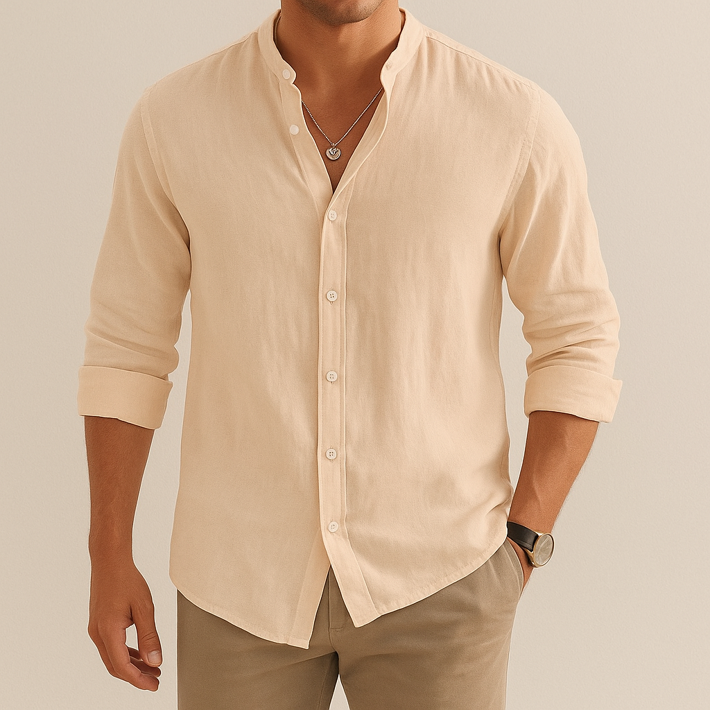 Lario | Men's Casual Linen Shirt for Comfortable Summer Wear