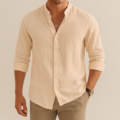 Lario | Men's Casual Linen Shirt for Comfortable Summer Wear