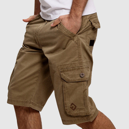Louis Morel Cargo Shorts with Side Pockets