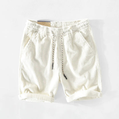 Louis Morel Relaxed Fit Corduroy Shorts