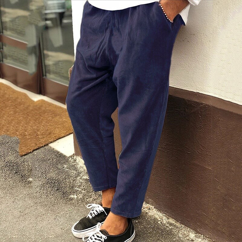 John | Men's Comfortable Casual Cord Pants