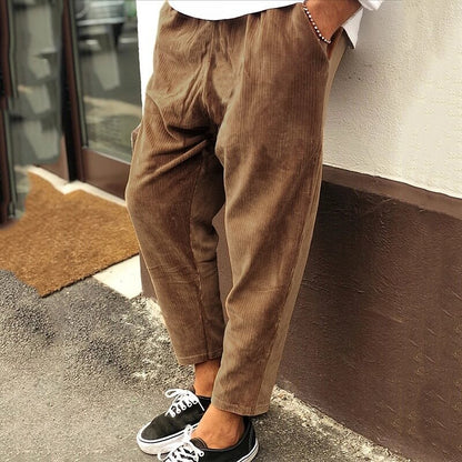 John | Men's Comfortable Casual Cord Pants