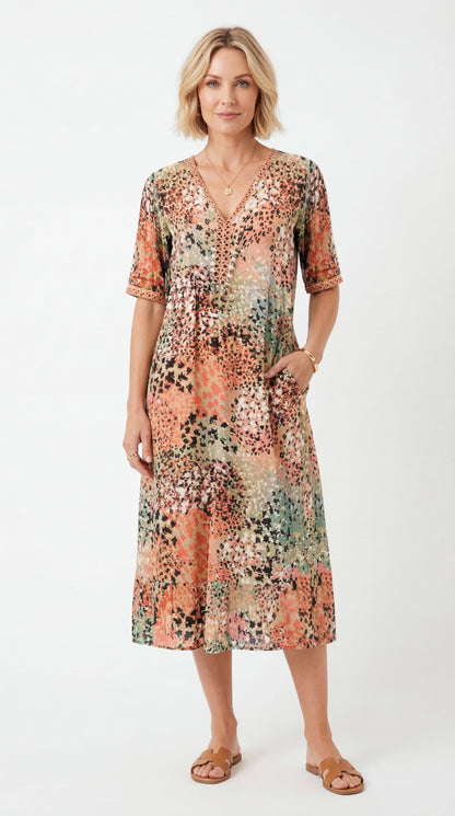 Lina | Robe légère à décolleté en V