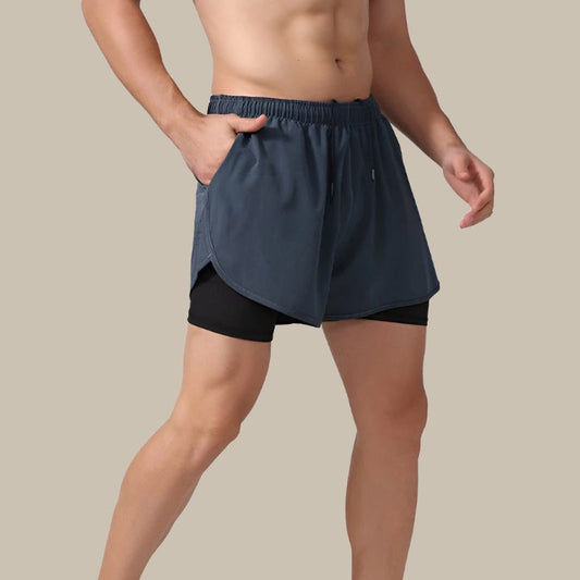 Alex | Men's Quick-Drying Running Shorts with Zipper