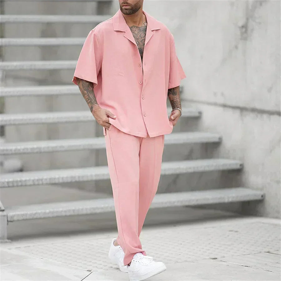 James | Men's Stylish Summer Outfit - Lightweight and Breathable