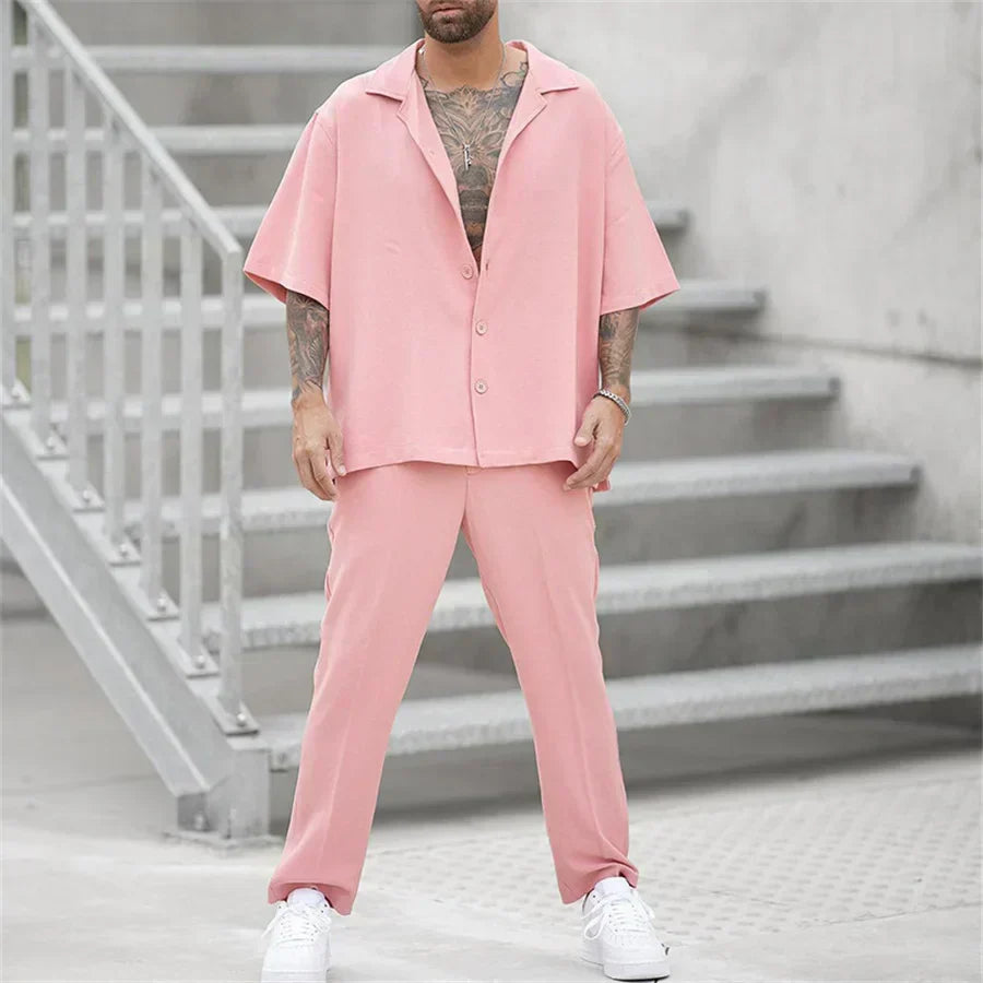 James | Men's Stylish Summer Outfit - Lightweight and Breathable