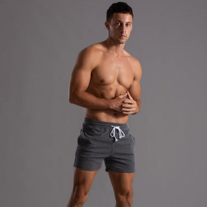 James | Men's Stylish Striped Shorts