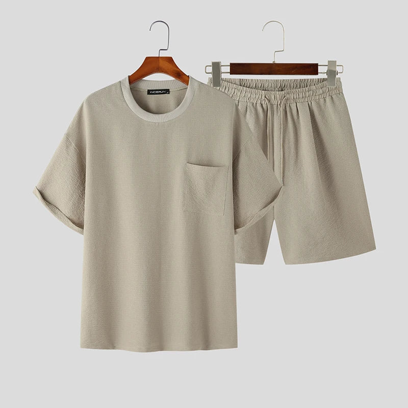 James | Men's Stylish Leisure Set in Classic Colors
