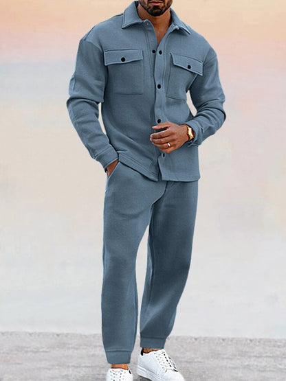 James | Men's Stylish Two-Piece Suit – Comfortable and Sporty