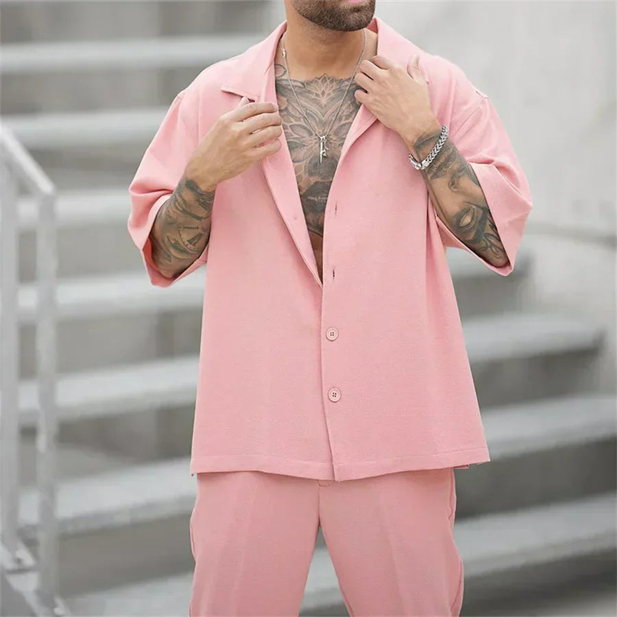 James | Men's Stylish Summer Outfit - Lightweight and Breathable
