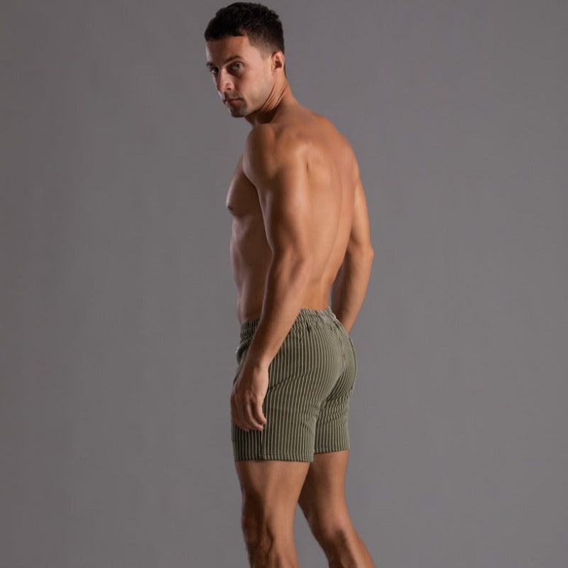 James | Men's Stylish Striped Shorts