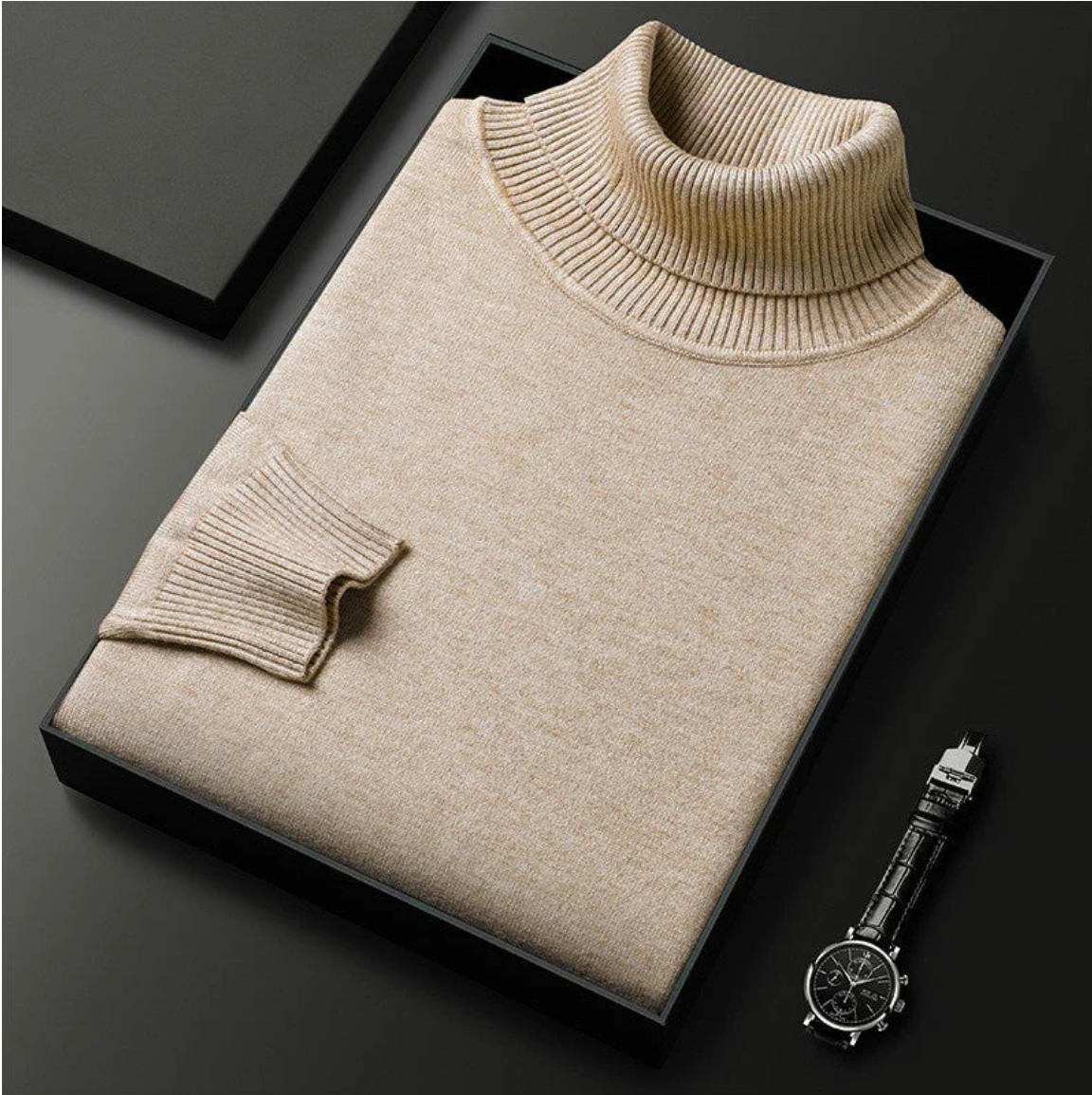 Jules™ | Pull Essentiel à Col Roulé