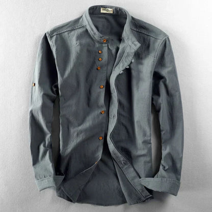 Alfonds™ | Chemise Élégante Style Japonais