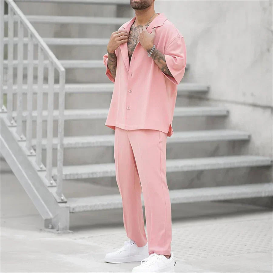James | Men's Stylish Summer Outfit - Lightweight and Breathable