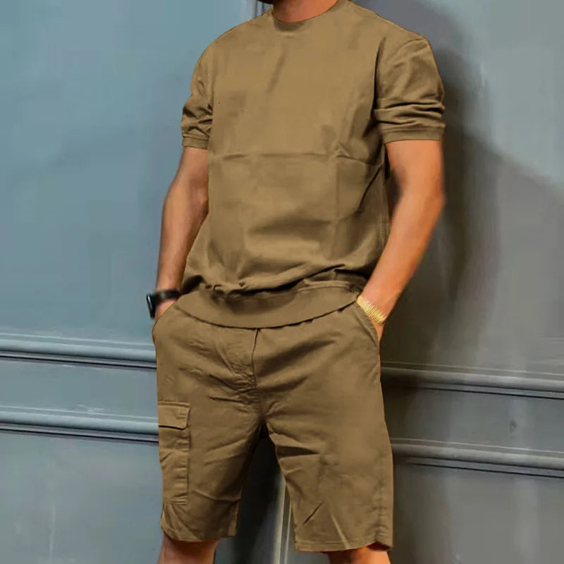 John | Men's Casual Leisure Set - Comfortable & Stylish Outfit