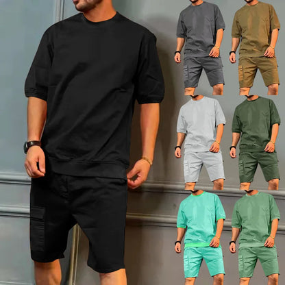 John | Men's Casual Leisure Set - Comfortable & Stylish Outfit