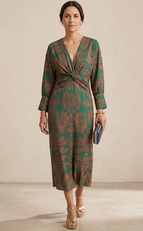 Isadora™ | Robe midi élégante