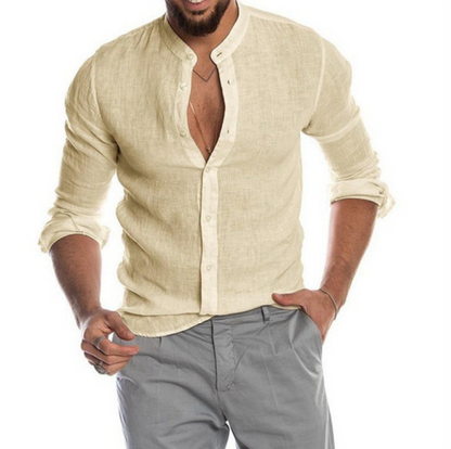 Lane | Men's Comfortable Linen Shirt for Effortless Style