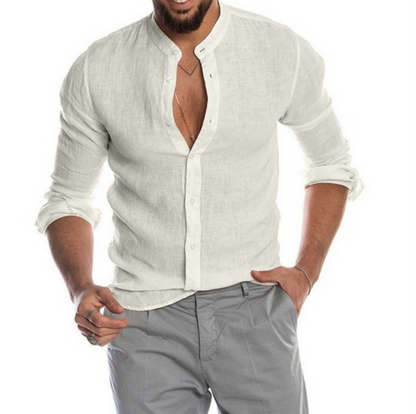 Lane | Men's Comfortable Linen Shirt for Effortless Style