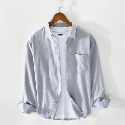 Tony | Men's Breathable Cotton Oxford Shirt