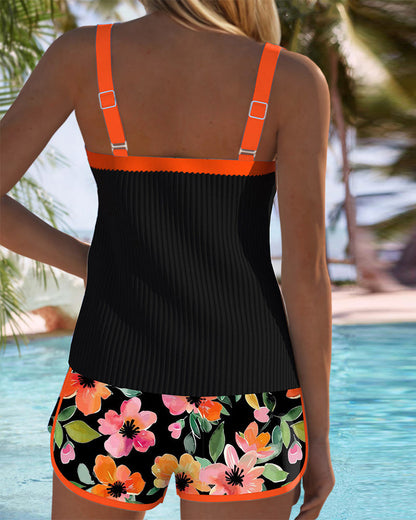 Alice | Ensemble Tankini Élégant en Deux Pièces