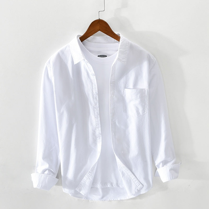 Tony | Men's Breathable Cotton Oxford Shirt