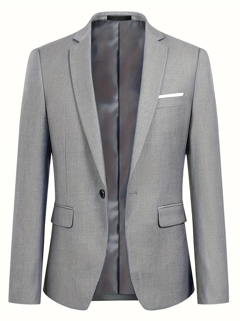 John | Men's Two-Piece Suit: Classic Blazer and Pants Set