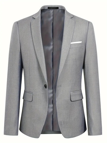 John | Men's Two-Piece Suit: Classic Blazer and Pants Set
