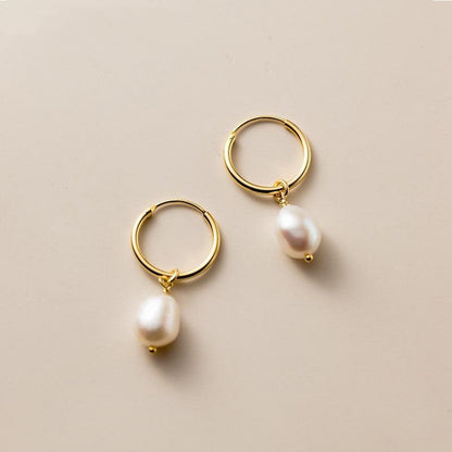 Eléa | Les Boucles d'Oreilles Créoles en Perles Classiques