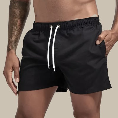 John | Men's Quick-Drying Basic Swim Shorts