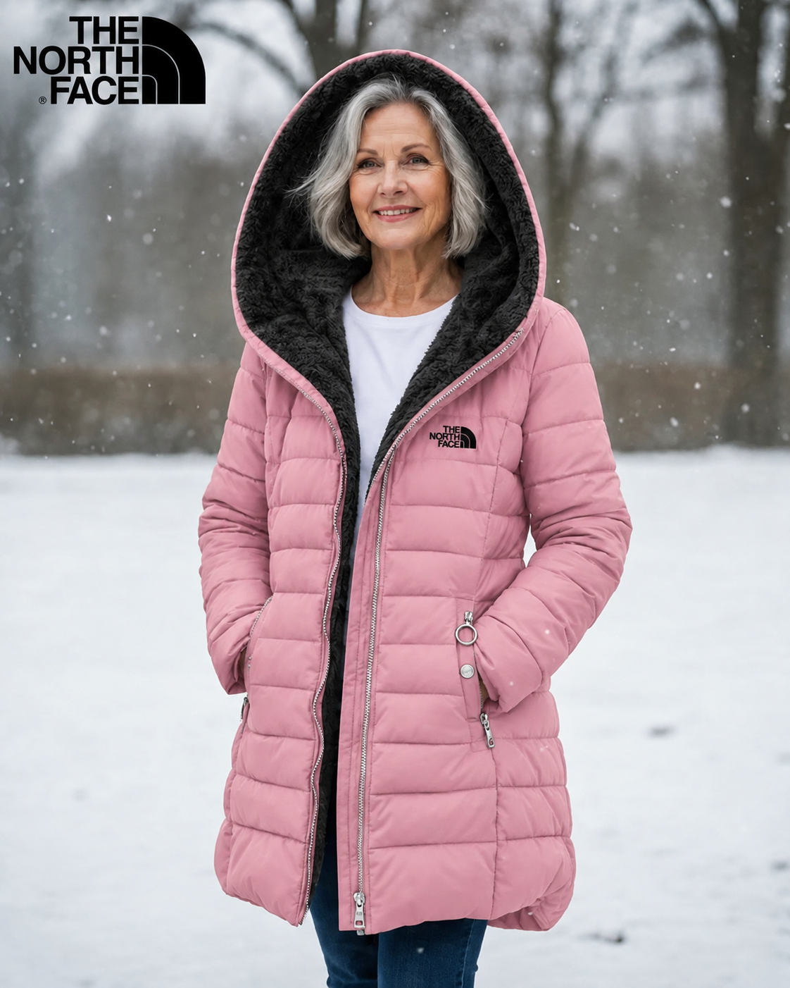 Manteau Matelassé Doublé Polaire